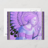 ヴィンテージエンジェルアートワーク ポストカード (正面/裏面)