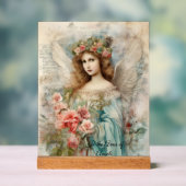 ヴィンテージエンジェルインブルー アクリルサイン (ニュートラル)