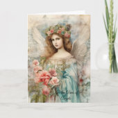 ヴィンテージエンジェルインブルー カード (正面)