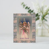 ヴィンテージエンジェルイースターグリーティング シーズンポストカード (スタンド正面)