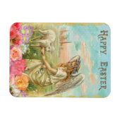 ヴィンテージエンジェルイースターグリーティング マグネット (横)