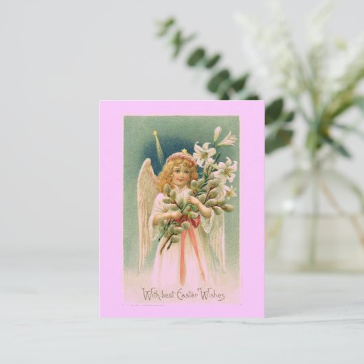ヴィンテージエンジェルイースターポストカード シーズンポストカード (スタンド正面)