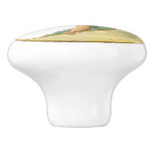 ヴィンテージエンジェルオンクレセントムーン セラミックノブ (側面)