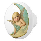 ヴィンテージエンジェルオンクレセントムーン セラミックノブ (右)