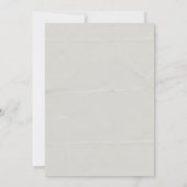 ヴィンテージエンジェルキューピッドウェディング 招待状 (裏面)