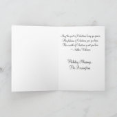 ヴィンテージエンジェルクリスマスカード シーズンカード (内部)