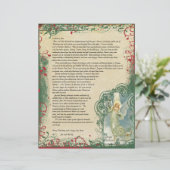 ヴィンテージエンジェルクリスマスレター (スタンド正面)