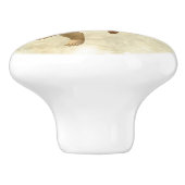 ヴィンテージエンジェルグリタリング金ゴールドV1 ID136 セラミックノブ (側面)