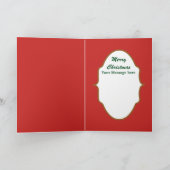 ヴィンテージエンジェルスクリスマスレトロ追加メッセージカード シーズンカード (内部)