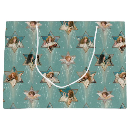 ヴィンテージエンジェルズインスターズミュージカル楽器 ラージペーパーバッグ (正面)