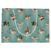 ヴィンテージエンジェルズインスターズミュージカル楽器 ラージペーパーバッグ (裏面)