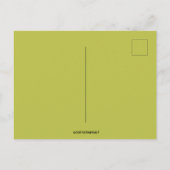 ヴィンテージエンジェルズオンワイヤーオブバレンタインハート ポストカード (裏面)