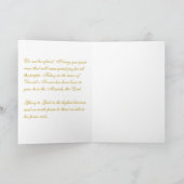 ヴィンテージエンジェルズビジターベビーイエス シーズンカード (内部)