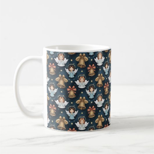 ヴィンテージエンジェルズマグ コーヒーマグカップ (左)