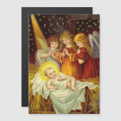 ヴィンテージエンジェルズヴィッティングザベビーイエズスホリデイカー (正面/裏面)