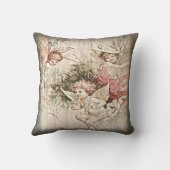 ヴィンテージエンジェルチェルブクラシックスラウンドシール クッション (裏面)