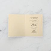 ヴィンテージエンジェルバプテス宗教的レース ノートカード (内部)