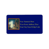 ヴィンテージエンジェルビジターズシェパード住所 シール (正面)