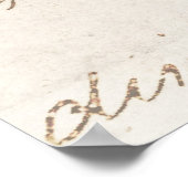 ヴィンテージエンジェルフィッシュアンティークハワイアンプリントテンプレート ポスター (角)