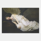 ヴィンテージエンジェルヘビーウェイトデカップエンジェル ラッピングペーパーシート (正面)