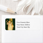 ヴィンテージエンジェルリングや輪inクリスマス ラベル (インサイチュ)