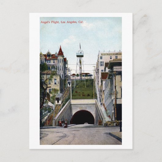 ヴィンテージエンジェル航空ロサンゼルス ポストカード (正面)