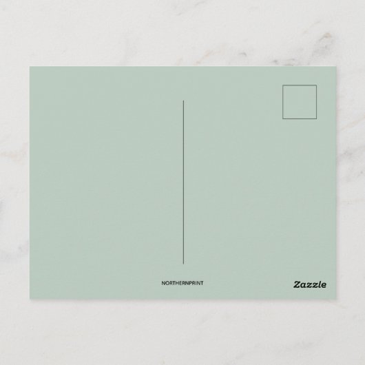 ヴィンテージエンジェル イースターの願いを込めてお辞儀 ポストカード (裏面)