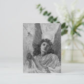 ヴィンテージエンジェル・クリスマス・グリーティング シーズンポストカード (スタンド正面)