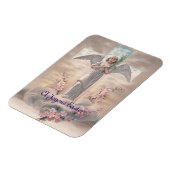 ヴィンテージエンジェル&クロスイースター マグネット (左側)