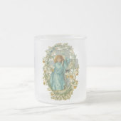 ヴィンテージエンジェル&クロスマグ フロストグラスマグカップ (中央)