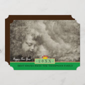 ヴィンテージエンジェル&ハッピー·ニューイヤー!カード/20XX シーズンカード (正面/裏面)