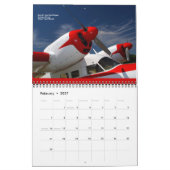 ヴィンテージエンジン2014中型機 カレンダー (2月 2027)