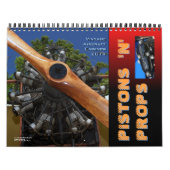 ヴィンテージエンジン2014中型機 カレンダー (カバー)