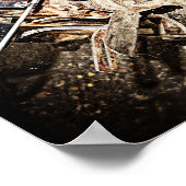 ヴィンテージエンジン ポスター (角)