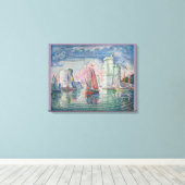 ヴィンテージエントレデュポートドゥラロシェルポールシニャック キャンバスプリント (インサイチュ (ウッドフロア))