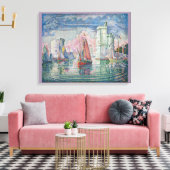 ヴィンテージエントレデュポートドゥラロシェルポールシニャック キャンバスプリント (インサイチュ (リビング))