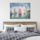 ヴィンテージエントレデュポートドゥラロシェルポールシニャック キャンバスプリント (インサイチュ (寝室))