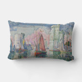 ヴィンテージエントレデュポートドゥラロシェルポールシニャック ランバークッション (裏面)