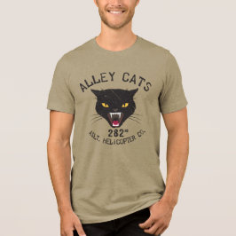 ヴィンテージエンブレムのアリーキャット トライブレンドTシャツ