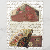 ヴィンテージエンベロープファンハットボックス書古い (正面)