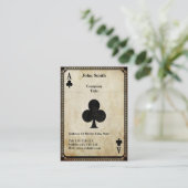 ヴィンテージエースオブクラブ 名刺 (スタンド正面)