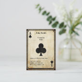 ヴィンテージエースオブクラブ 名刺 (スタンド正面)