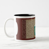 ヴィンテージエースシェービングローションボトルマグカップ ツートーンマグカップ (左)