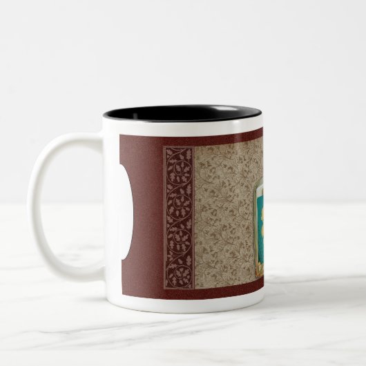 ヴィンテージエースシェービングローションボトルマグカップ ツートーンマグカップ (左)