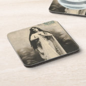 ヴィンテージエーテル女神はがき コースター (左側)