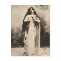 ヴィンテージエーテル女神はがき