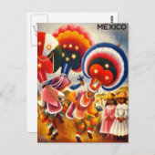 ヴィンテージオアハカメキシコ ポストカード