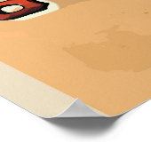 ヴィンテージオイスターフェスティバル,ニューオーリンズ, LA ポスター (角)