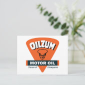 ヴィンテージオイルツム油徴候 ポストカード (スタンド正面)