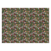 ヴィンテージオウムのジャングル1パターン テーブルクロス (正面(横))